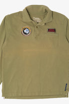 Vintage National Geographic Antartica Air Expedition Long Sleeve Polo (2000s)