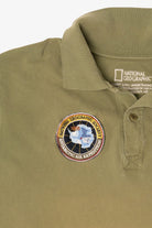 Vintage National Geographic Antartica Air Expedition Long Sleeve Polo (2000s)