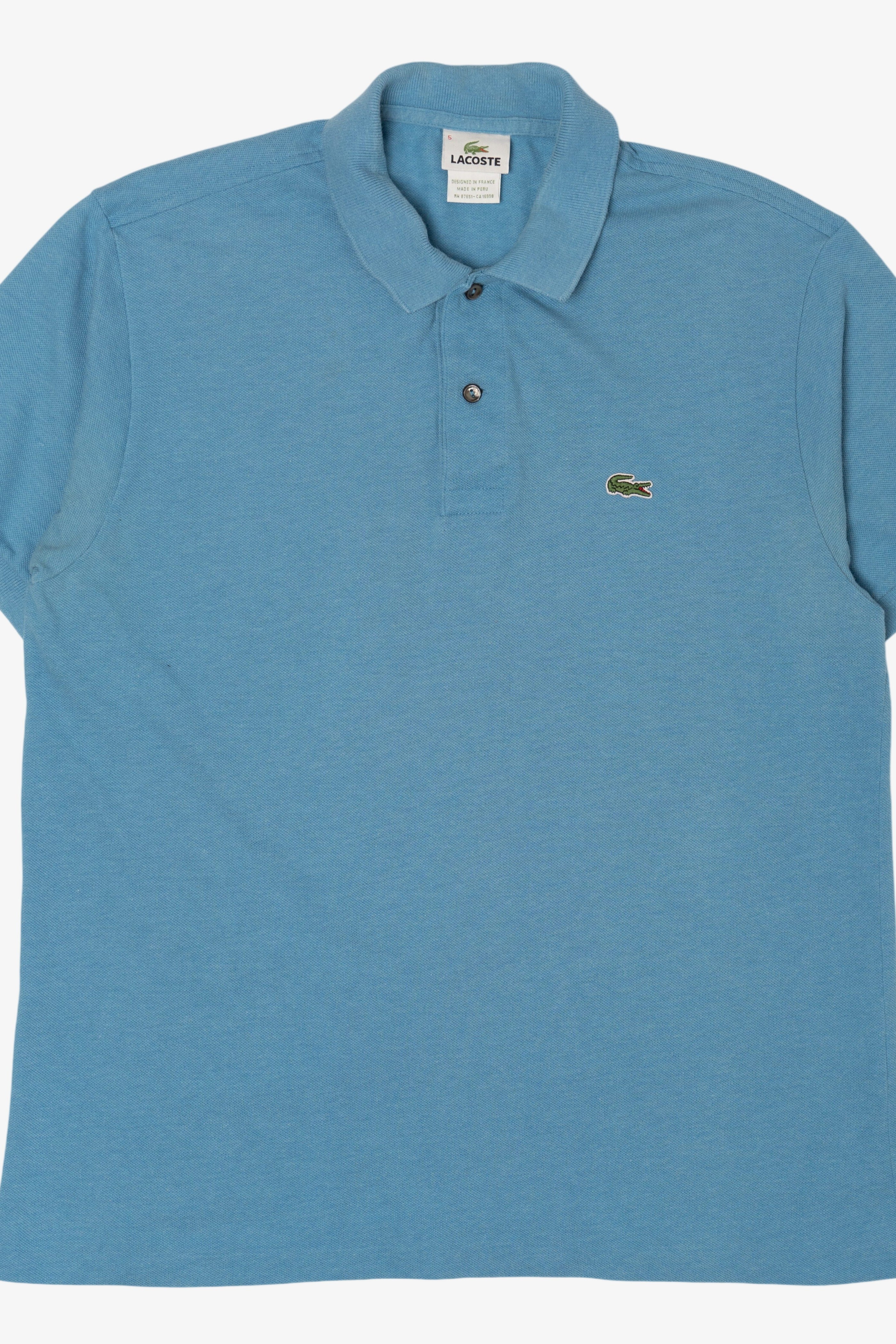 Vintage Blue Lacoste Polo Shirt (2000s)