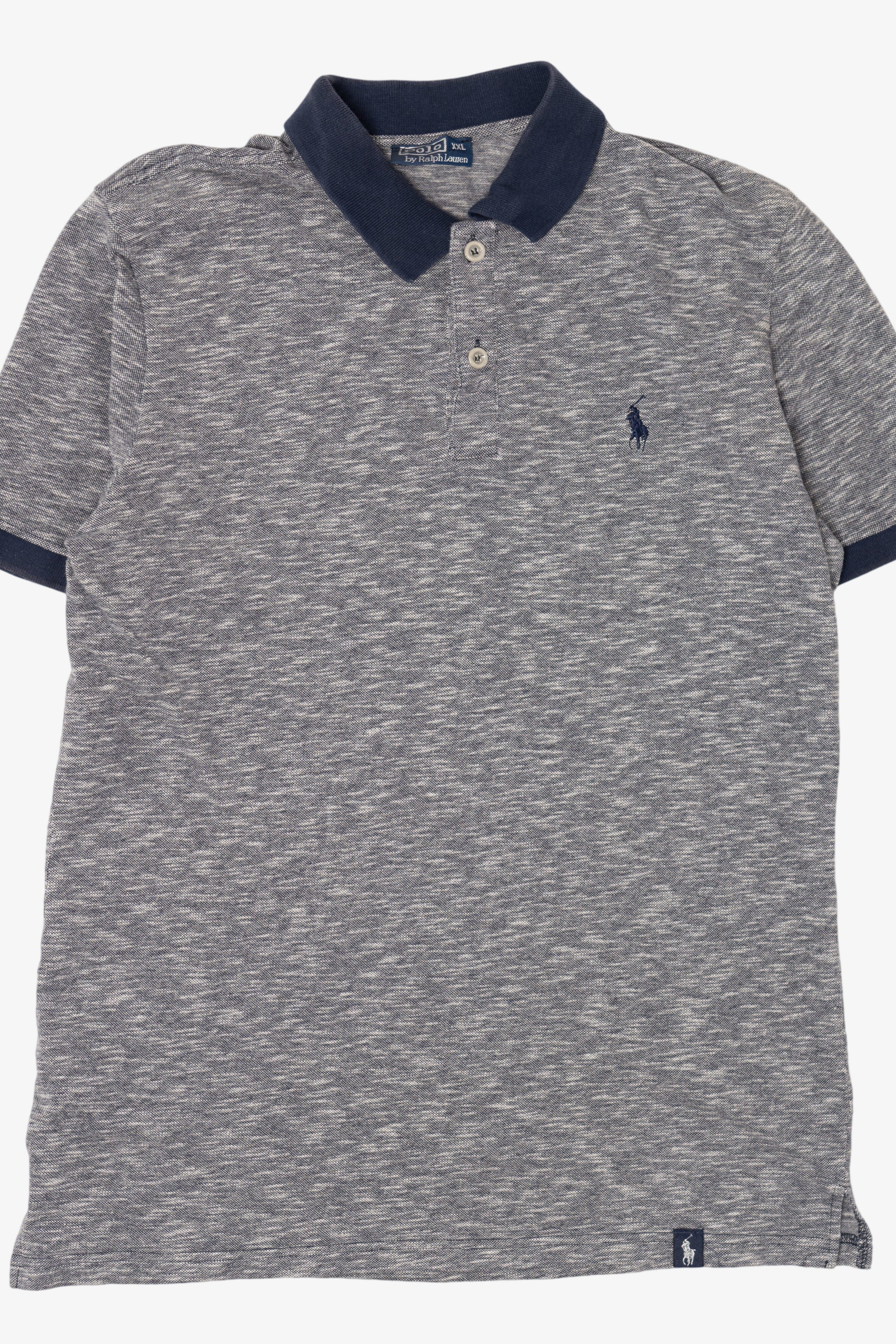 Vintage Gray Polo By Ralph Lauren Polo Shirt (1990s)