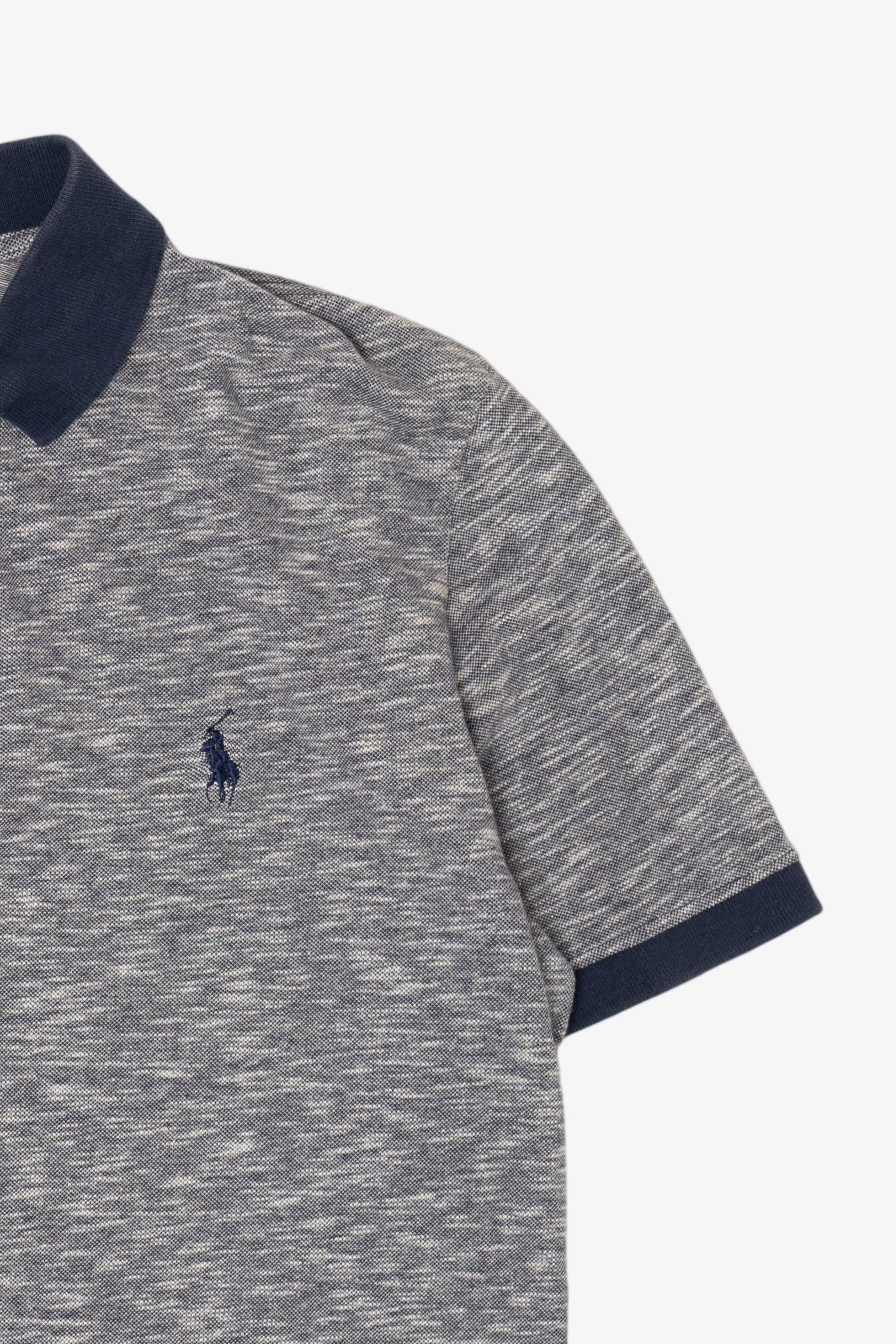 Vintage Gray Polo By Ralph Lauren Polo Shirt (1990s)
