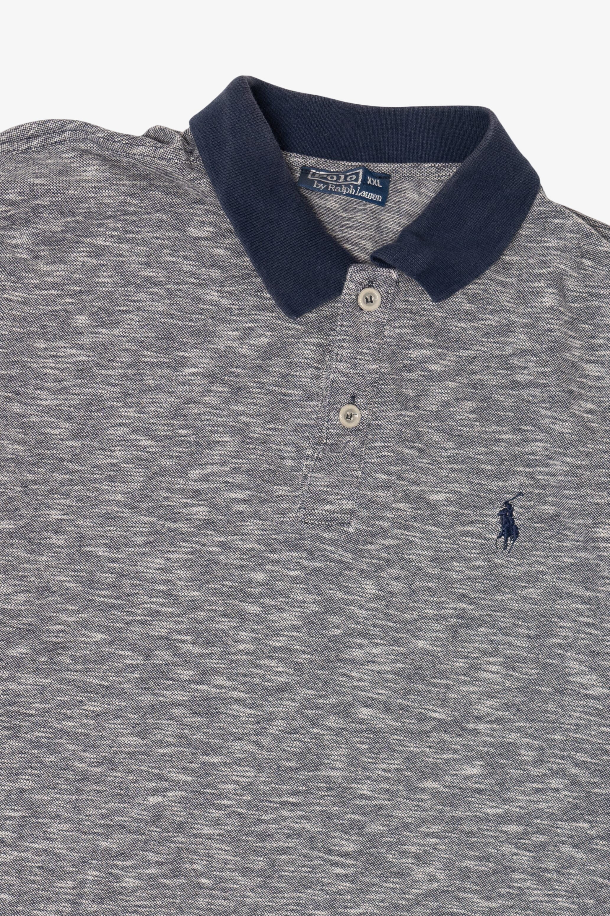 Vintage Gray Polo By Ralph Lauren Polo Shirt (1990s)