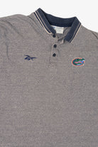 Vintage Gray Florida Gators Reebok Polo Shirt (1990s)