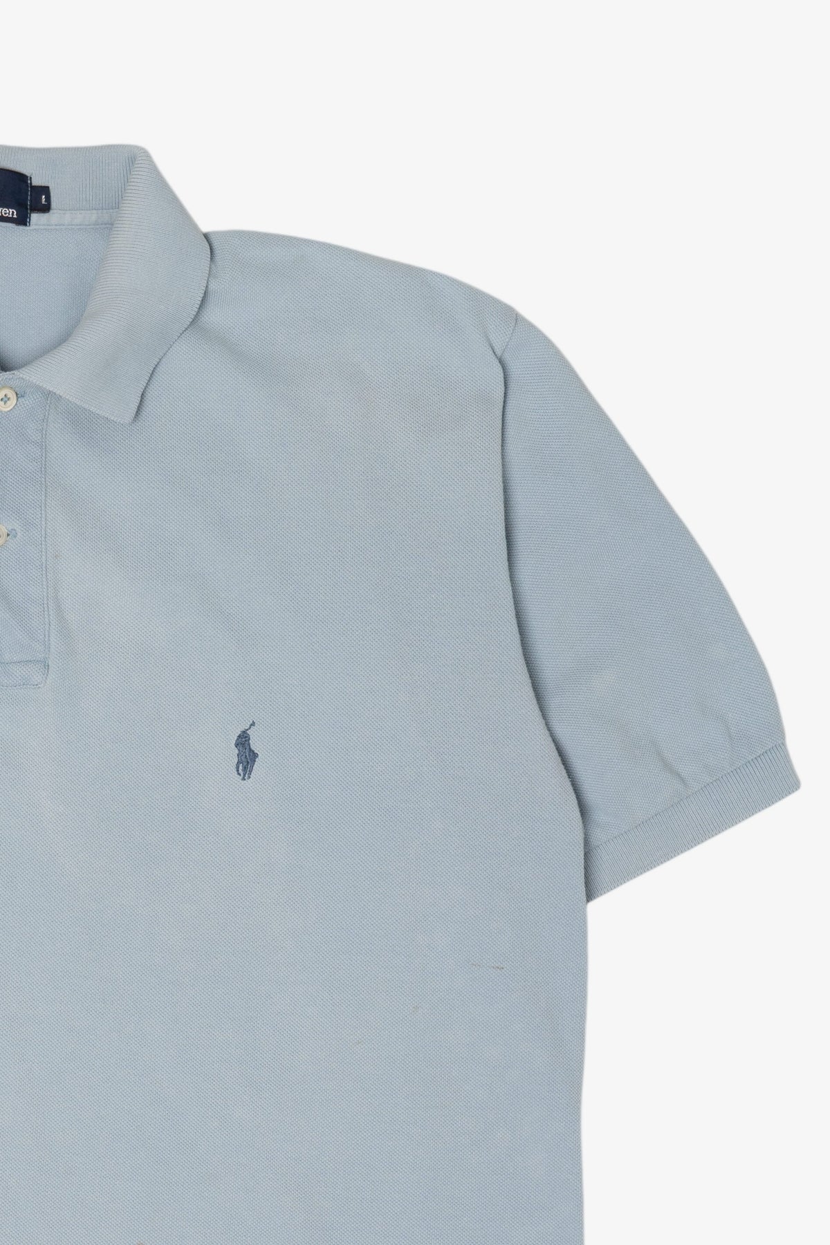 Vintage Baby Blue Polo By Ralph Shirt (2000s)