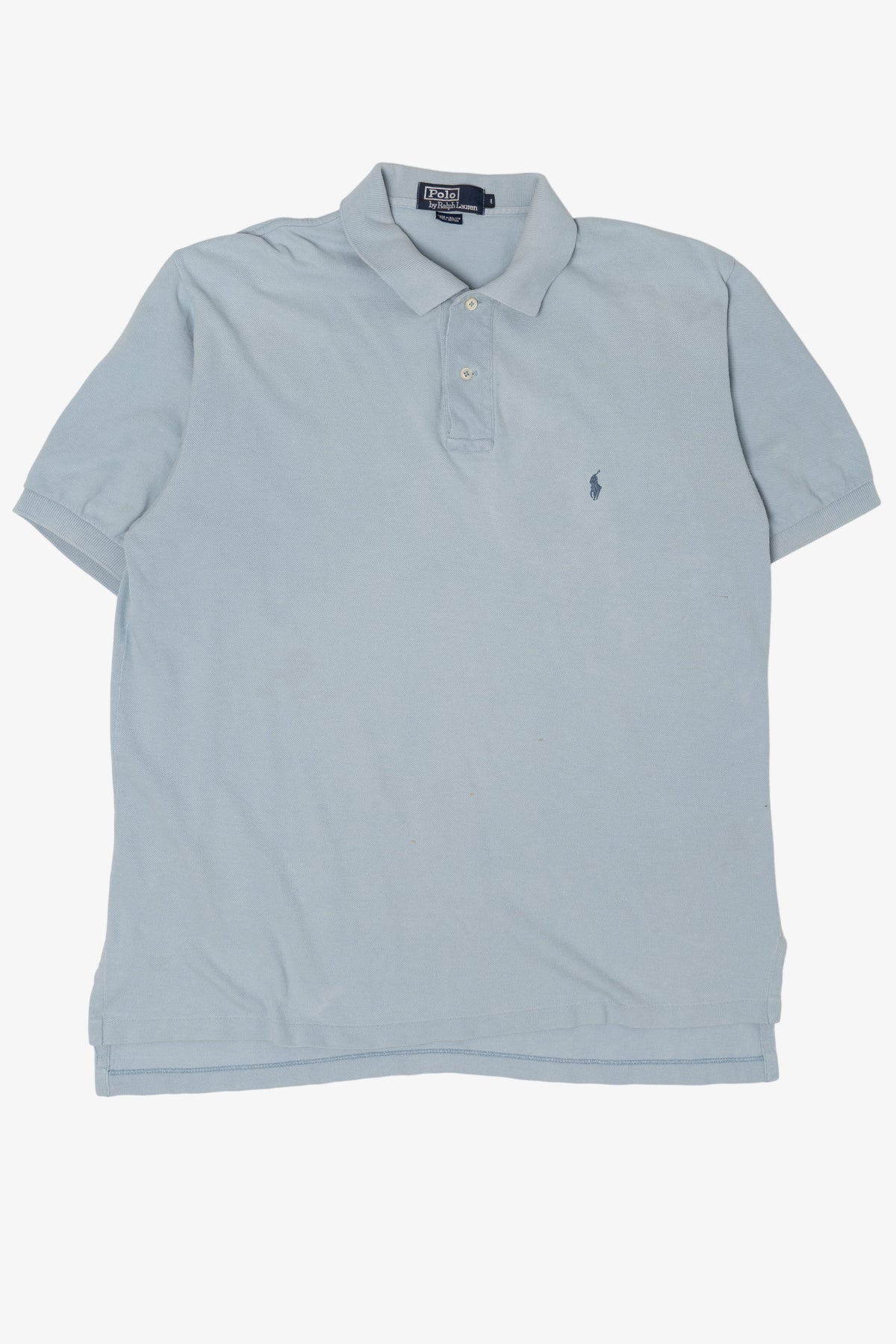 Vintage Baby Blue Polo By Ralph Shirt (2000s)