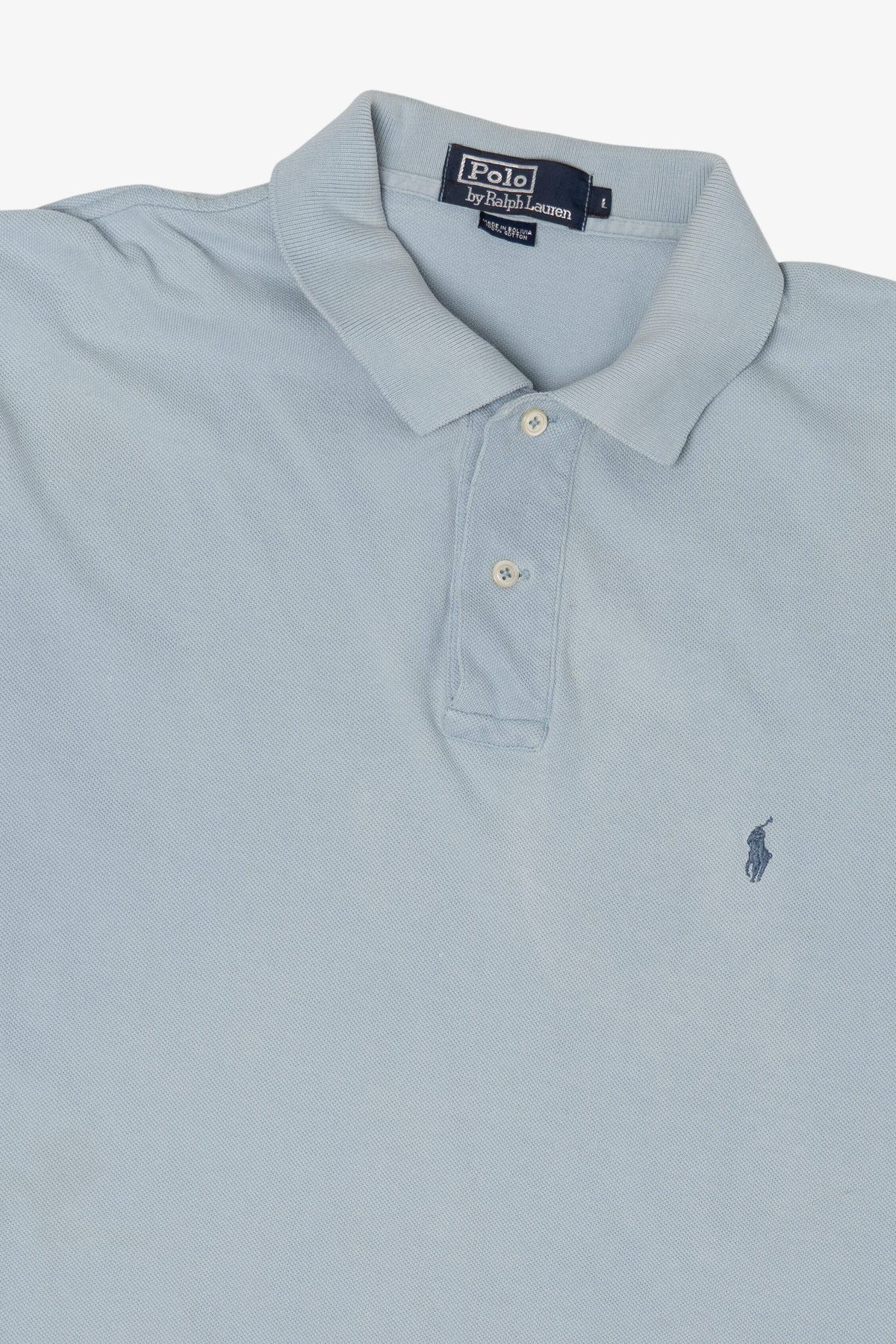 Vintage Baby Blue Polo By Ralph Shirt (2000s)