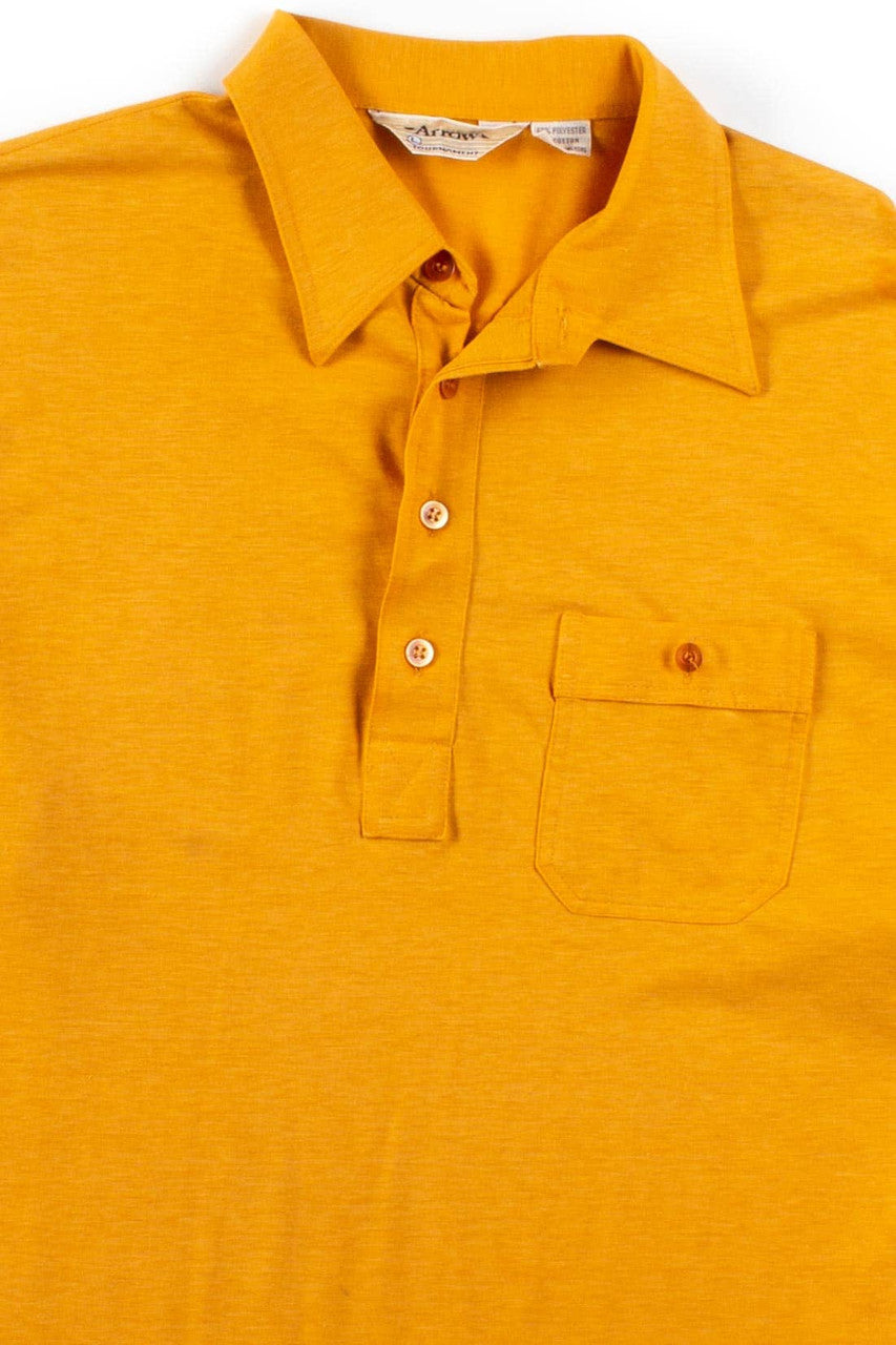 Vintage Orange Polo Shirt