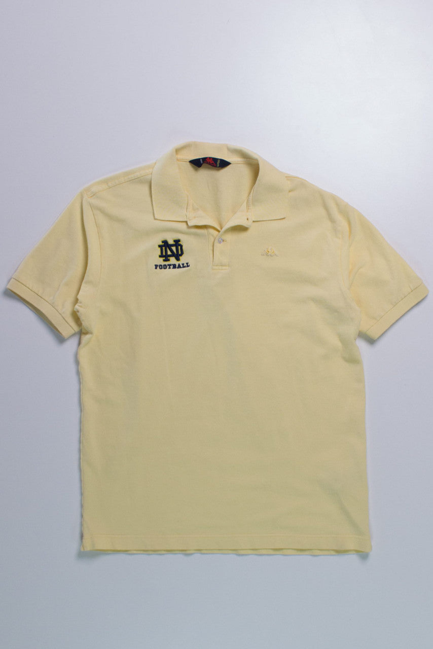 Vintage Yellow Robe Di Kappa Polo Shirt