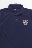 Vintage Navy Blue Champion Single Stitch Polo Shirt
