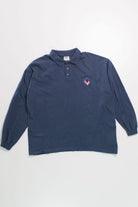Vintage SanSegal Mammoth Long Sleeve Polo
