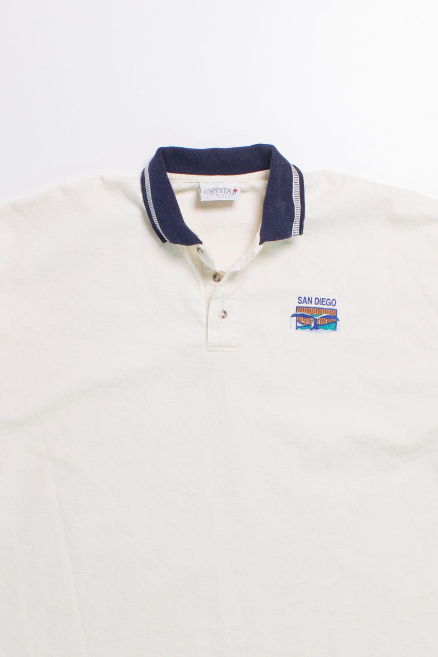 Vintage San Diego Beige Polo