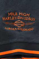 Mile High Colorado Harley Davidson Black Polo Shirt