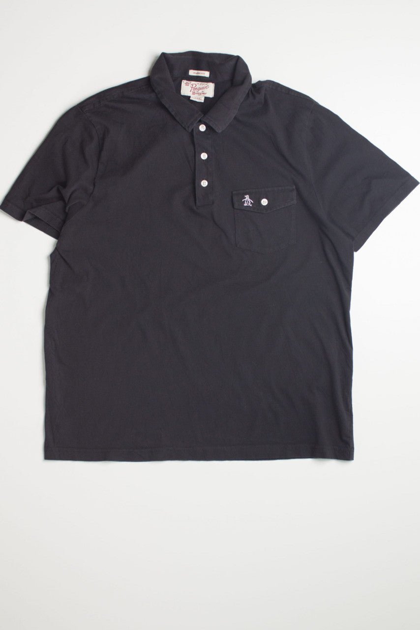 Vintage Penguin Pocket Polo Shirt