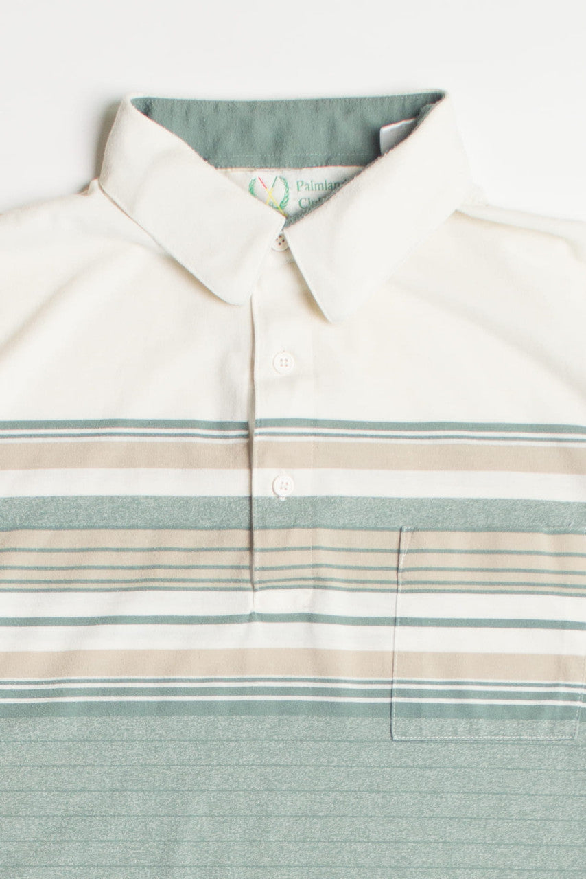 Vintage Striped Polo Shirt