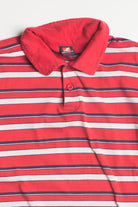 Vintage Striped Ferrucne Polo Shirt
