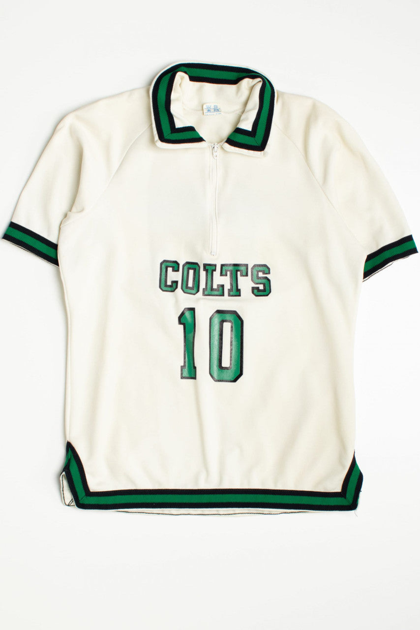 Quarter Zip Colts Polo Shirt