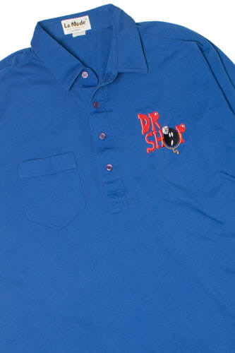 Vintage "Dr. Shop" Bowling Polo Shirt