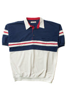 Vintage Ash Creek Stripe Polo Shirt (1990s)