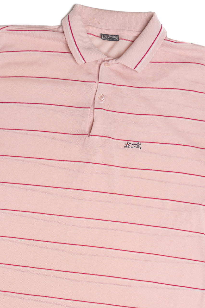 Vintage Pink Le Tigre Polo Shirt
