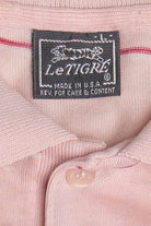 Vintage Pink Le Tigre Polo Shirt
