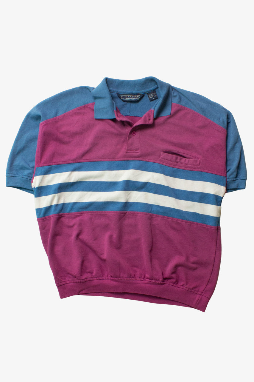Vintage Striped Van Heusen Polo Shirt (1990s)