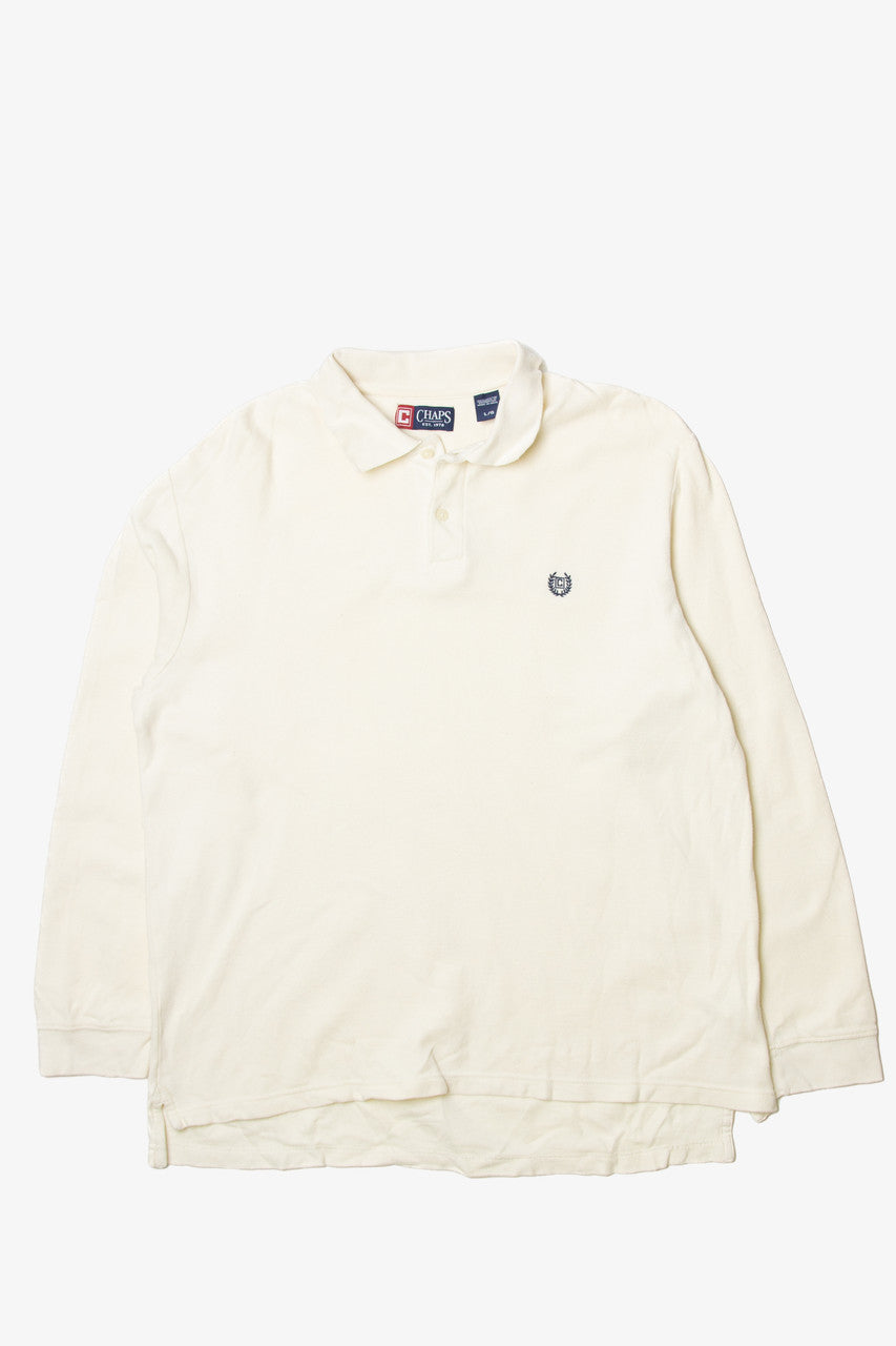 Chaps Long Sleeve Polo Shirt