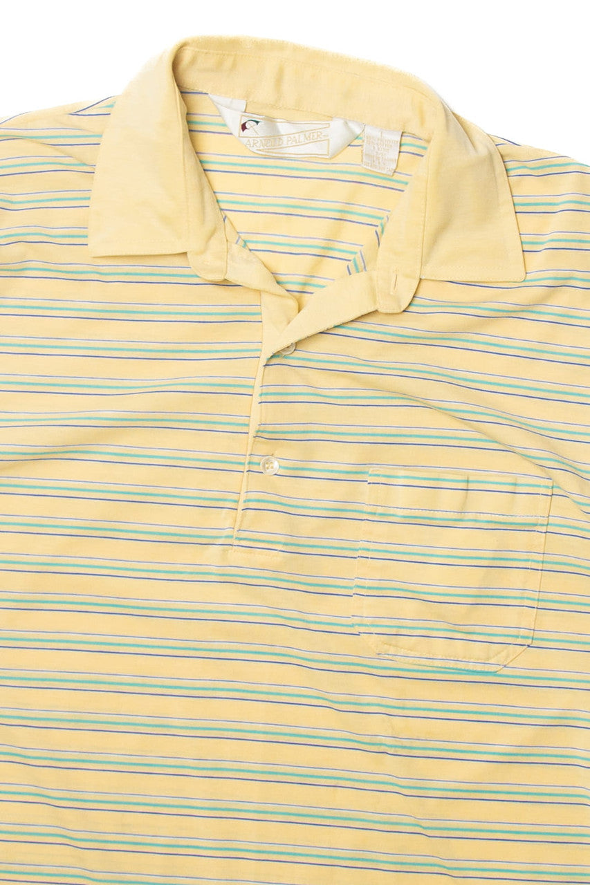 Vintage Striped Arnold Palmer Polo Shirt (1990s)