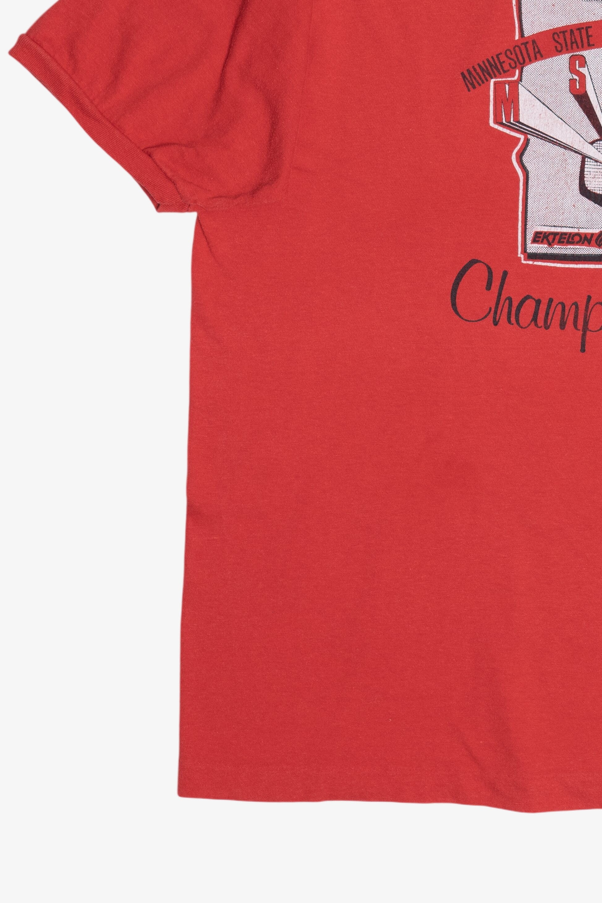 Vintage 1987 MSRA Minnesota State Singles Racquetball Championships Polo (1980s)