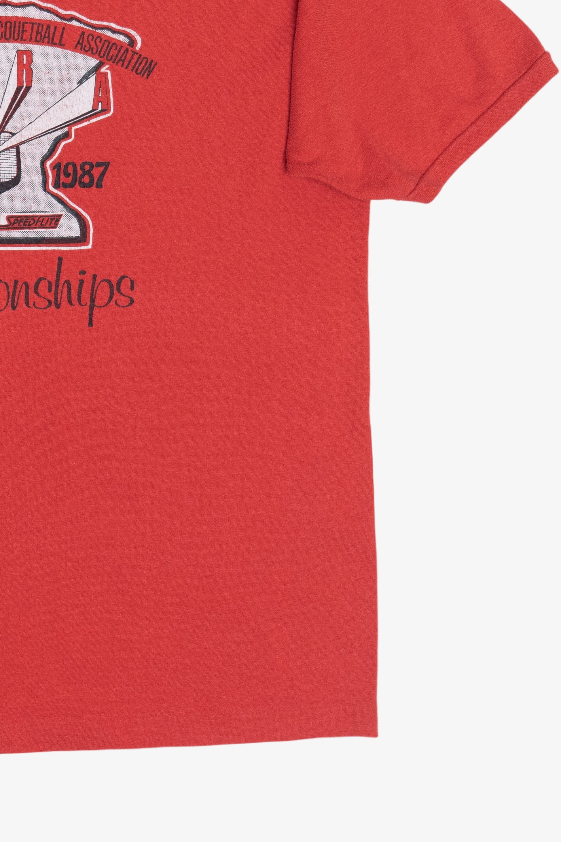 Vintage 1987 MSRA Minnesota State Singles Racquetball Championships Polo (1980s)