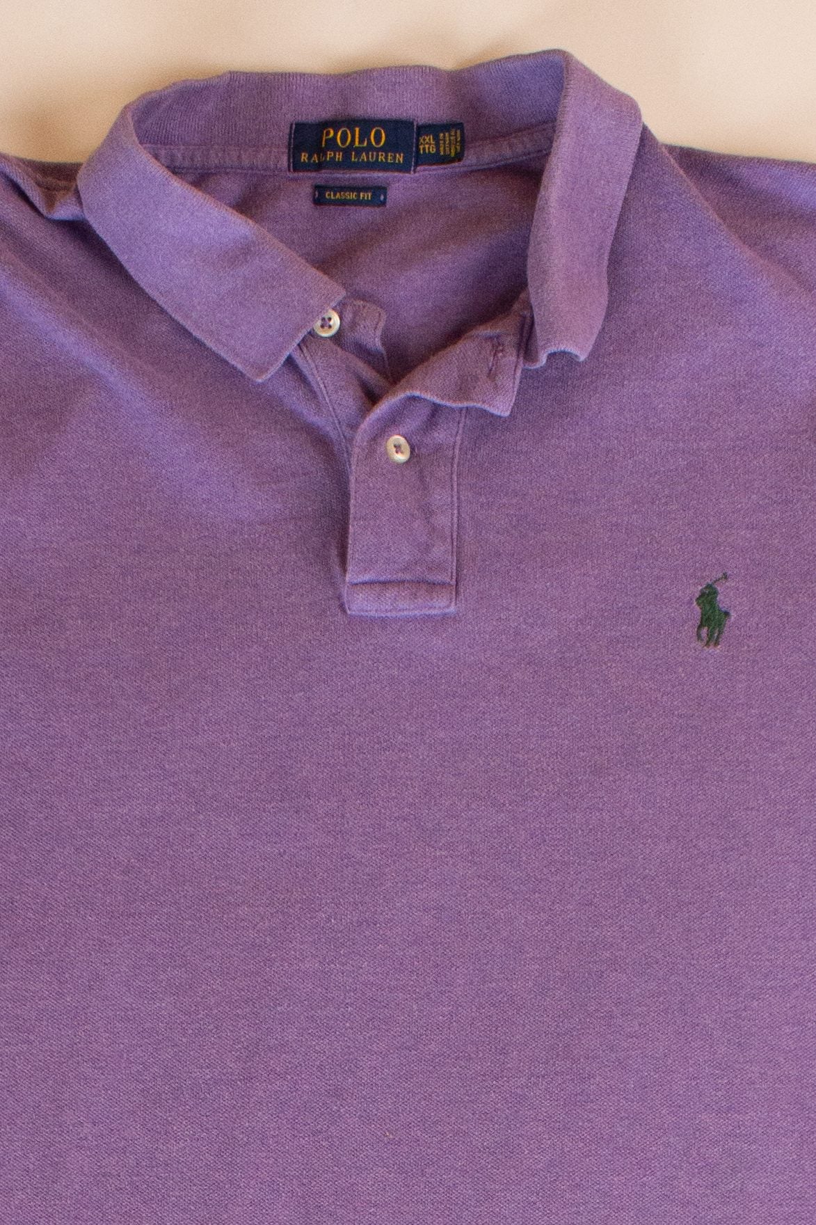 Purple Ralph Lauren Polo Shirt (2000s)