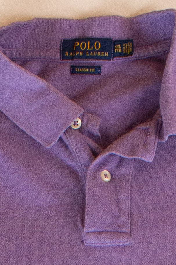 Purple Ralph Lauren Polo Shirt (2000s)