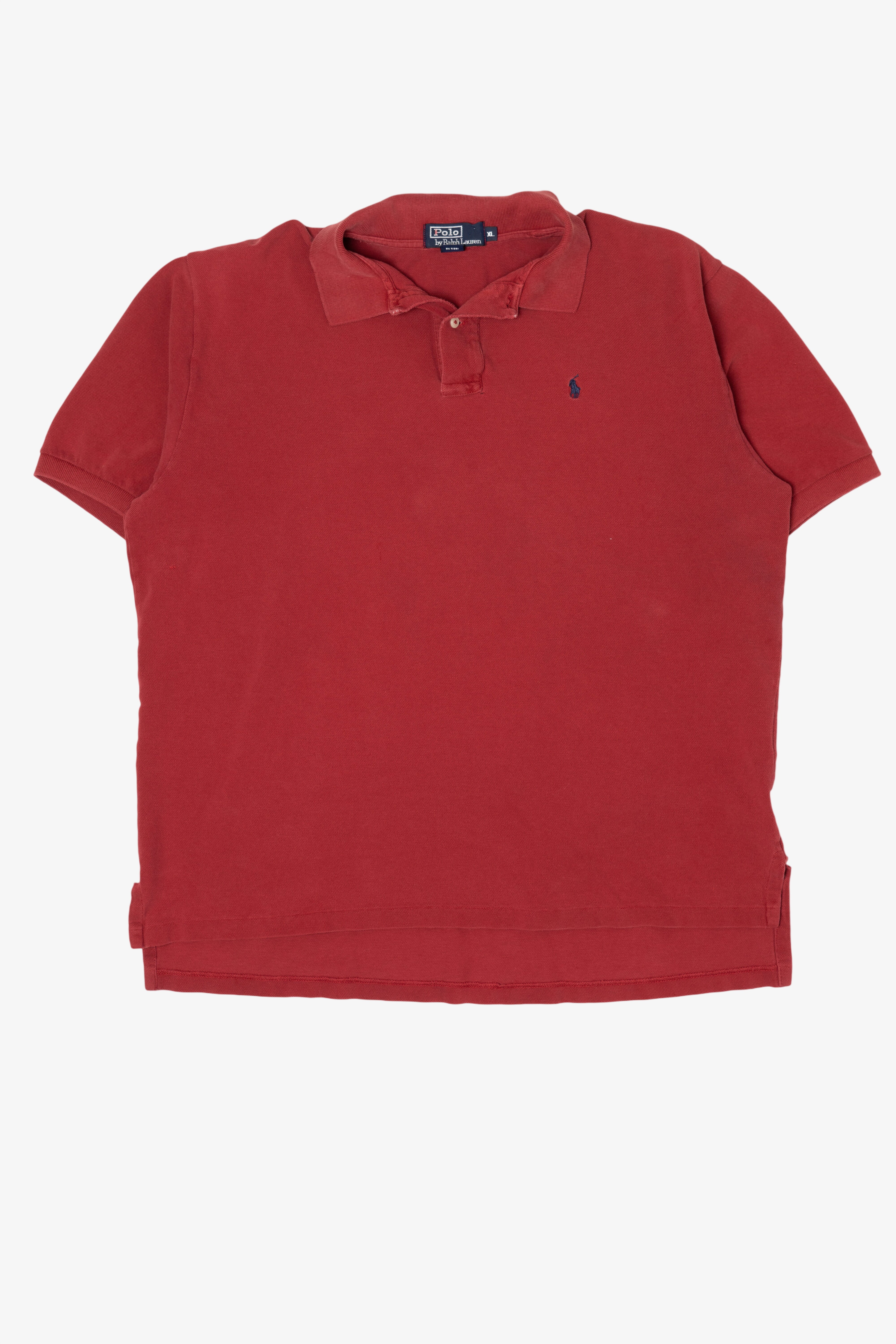 トップス Vintage Ralph Lauren Red Polo Shirt with Vintage Polo Ralph Lauren PRL CLUB Polo Shirt Tee Red Mens Rare
