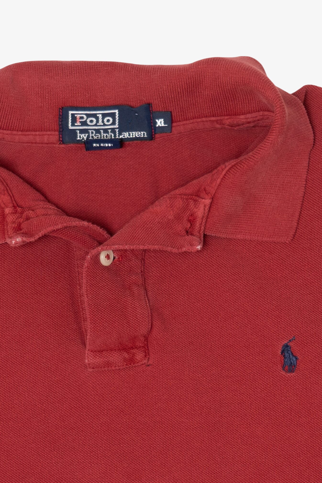 Vintage Red Polo By Ralph Lauren Top (2000s)