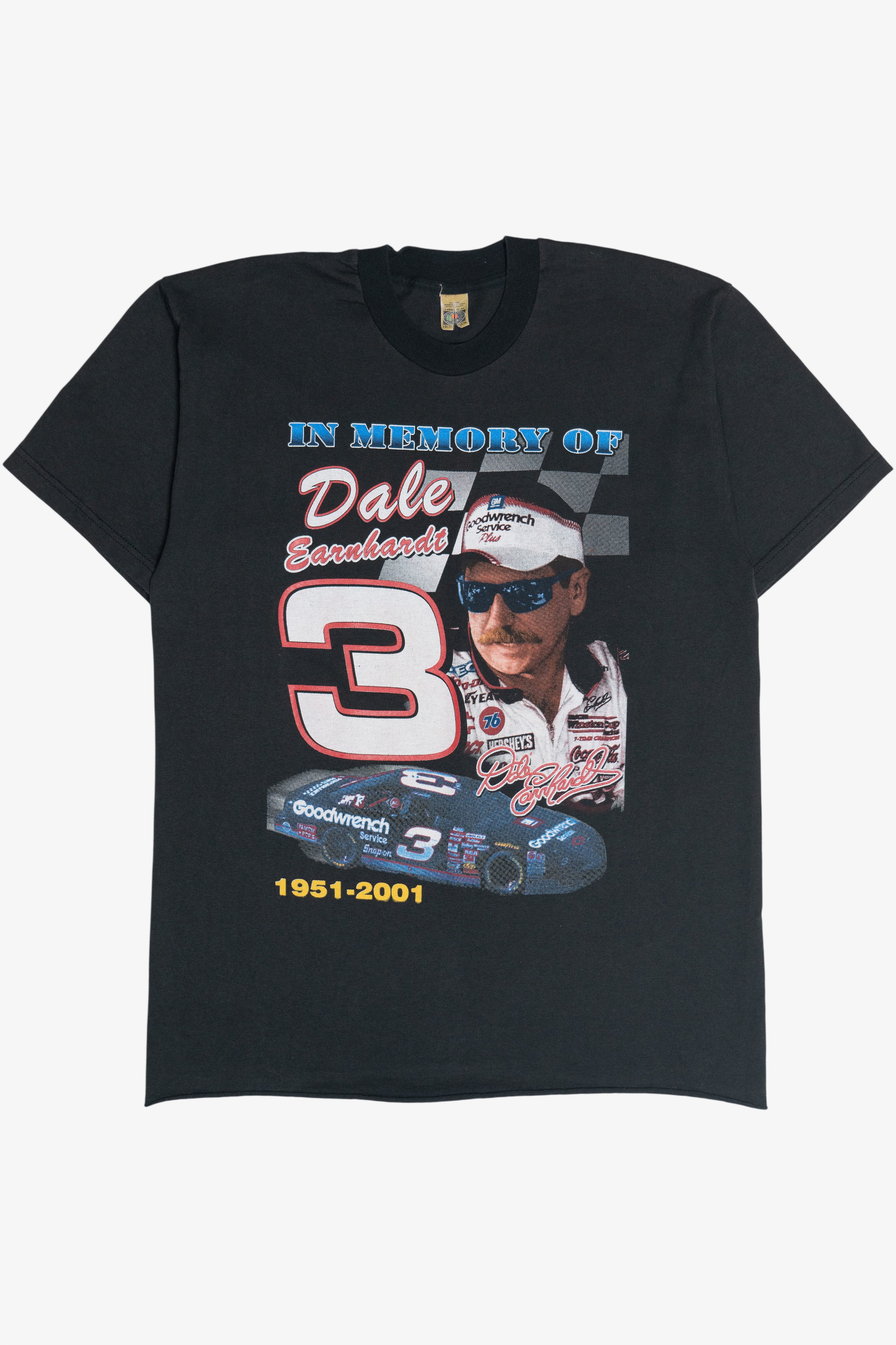 Vintage "In Memory Of Dale Earnhardt" NASCAR T-Shirt (2000s)
