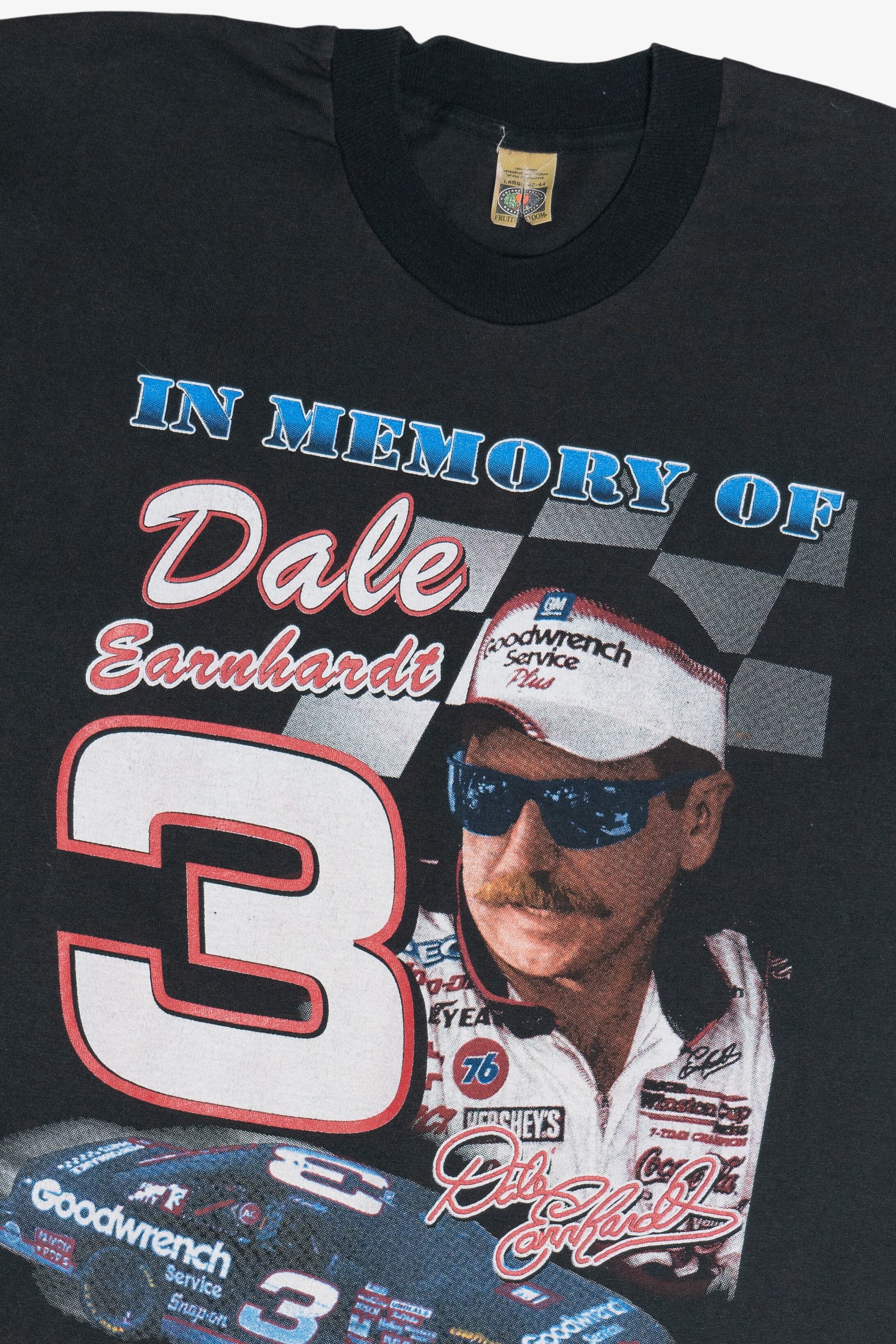 Vintage "In Memory Of Dale Earnhardt" NASCAR T-Shirt (2000s)