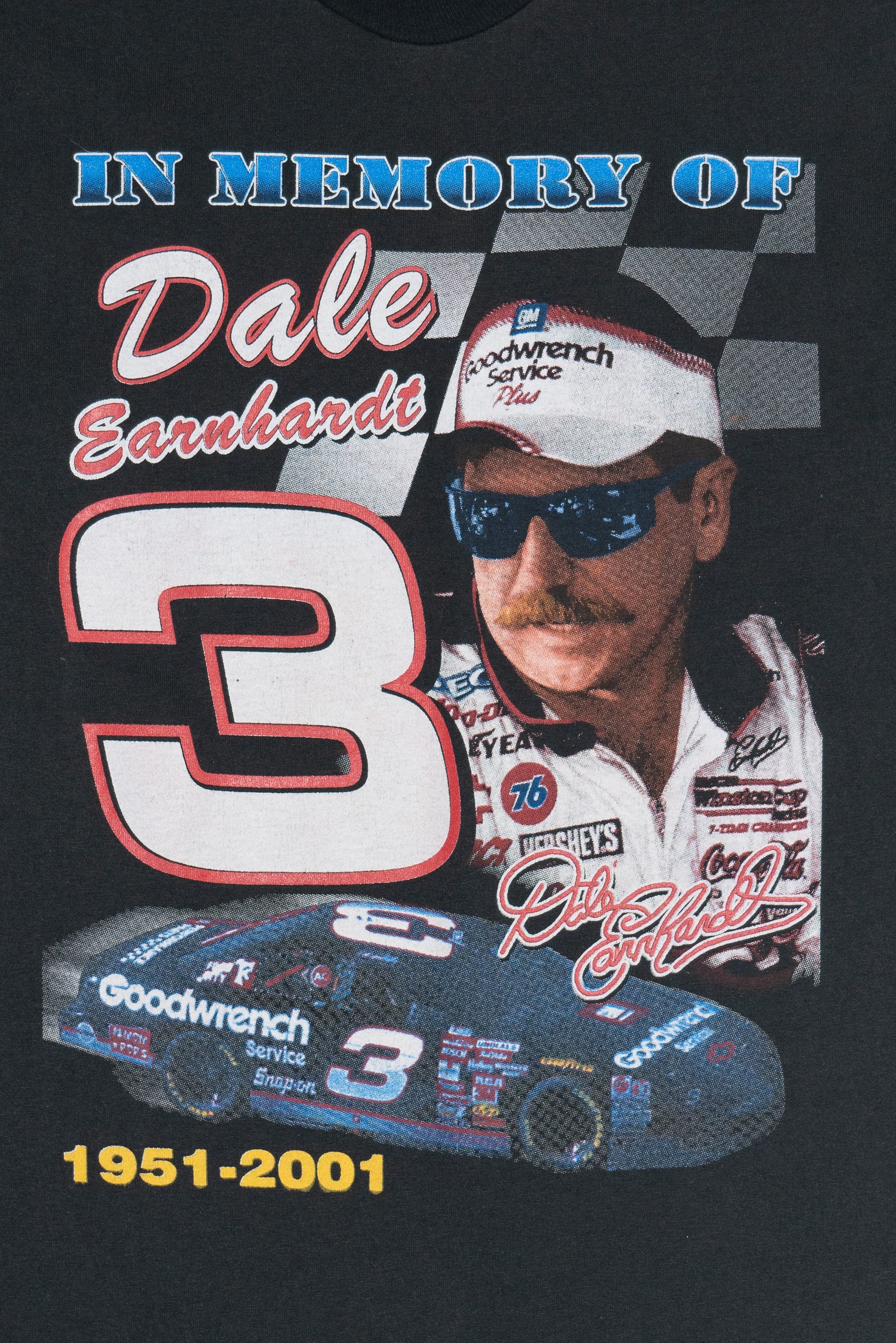 Vintage "In Memory Of Dale Earnhardt" NASCAR T-Shirt (2000s)
