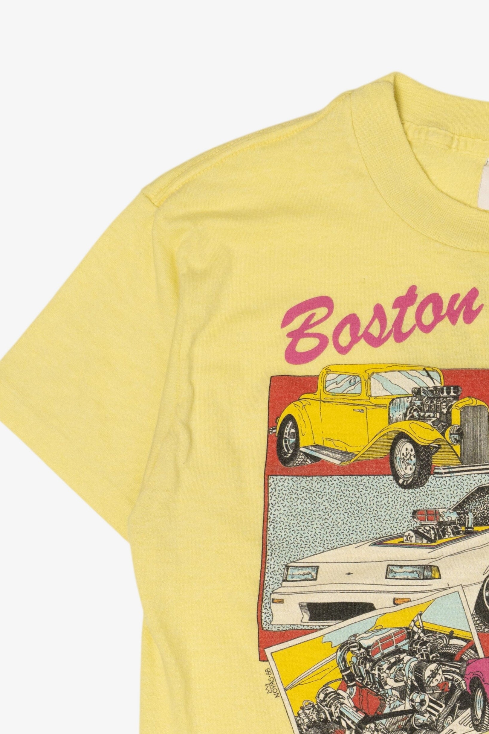 Vintage Boston World Of Wheels Hot Rod Show T-Shirt (1980s)