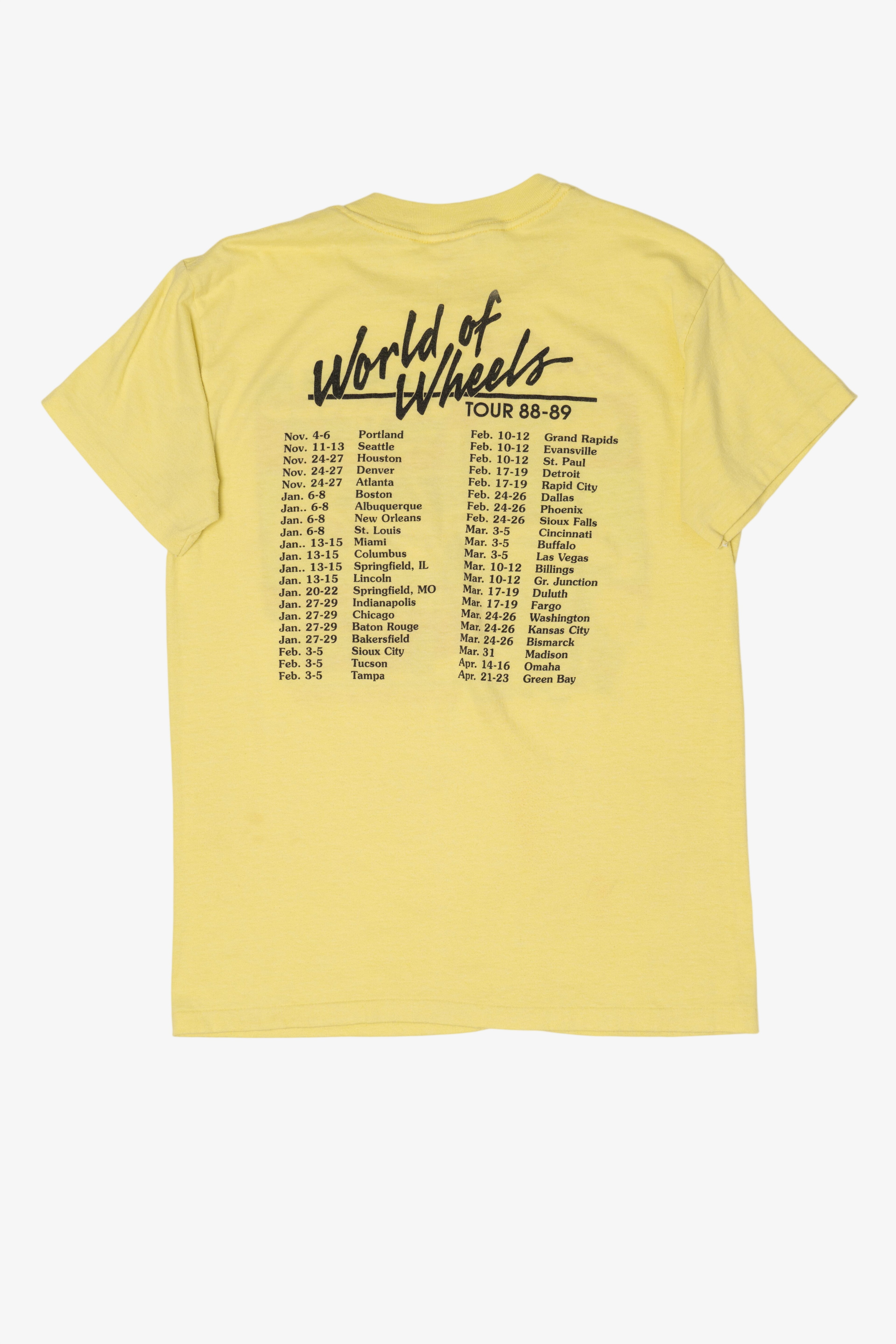 Vintage Boston World Of Wheels Hot Rod Show T-Shirt (1980s)