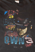 Vintage Dale Earnhardt "In A League Of His Own" Distressed T-Shirt (1990s)