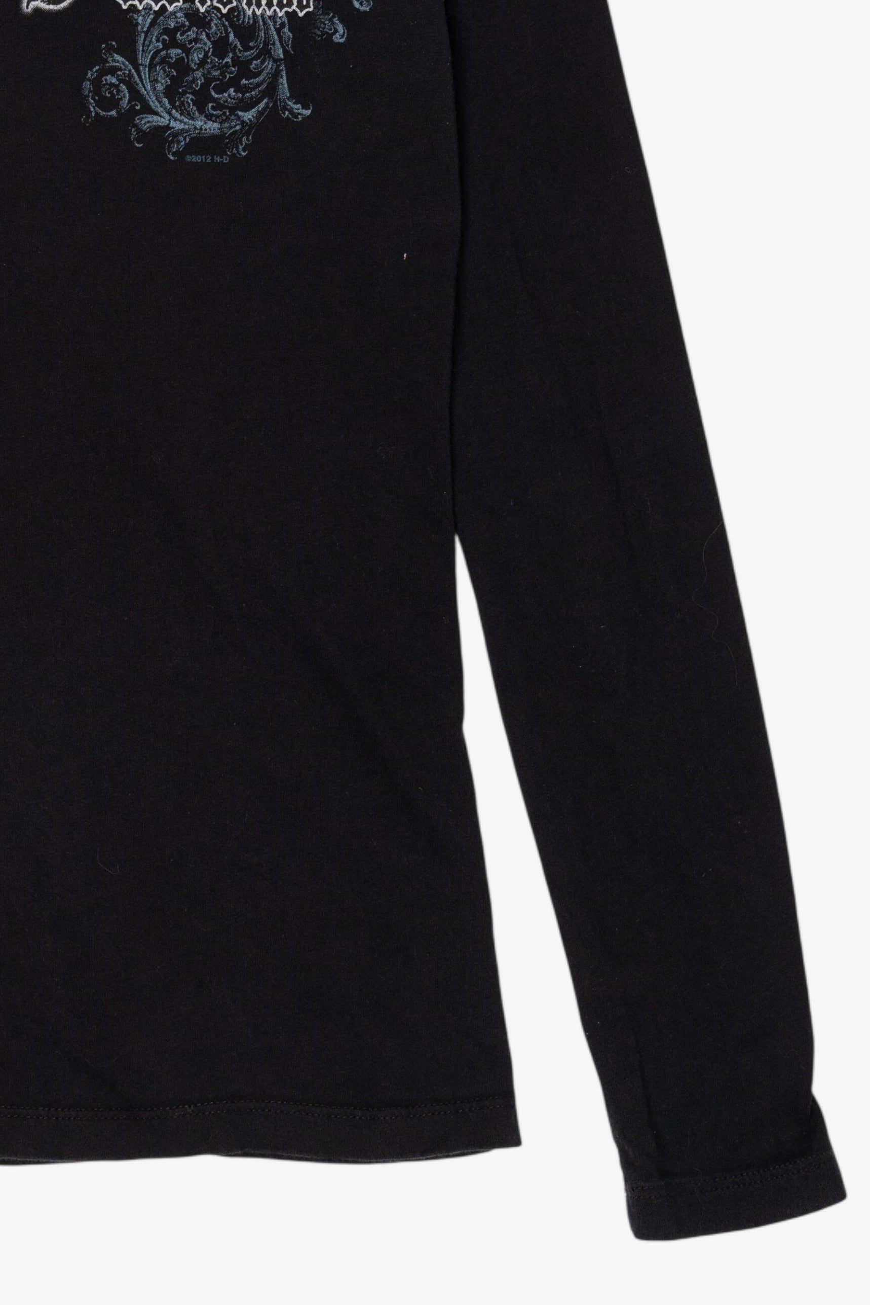 Black Harley Davidson Racine Wisconsin Long Sleeve T-Shirt (2010s)