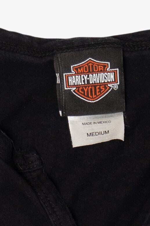Black Harley Davidson Racine Wisconsin Long Sleeve T-Shirt (2010s)