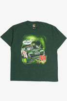 NASCAR Dale Jr. #88 Amp Energy Front/Back Print Racing T-Shirt (2010s)