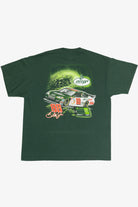 NASCAR Dale Jr. #88 Amp Energy Front/Back Print Racing T-Shirt (2010s)