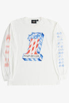 Vintage Harley Davidson #1 Stars And Stripes Long Sleeve T-Shirt (2000s)