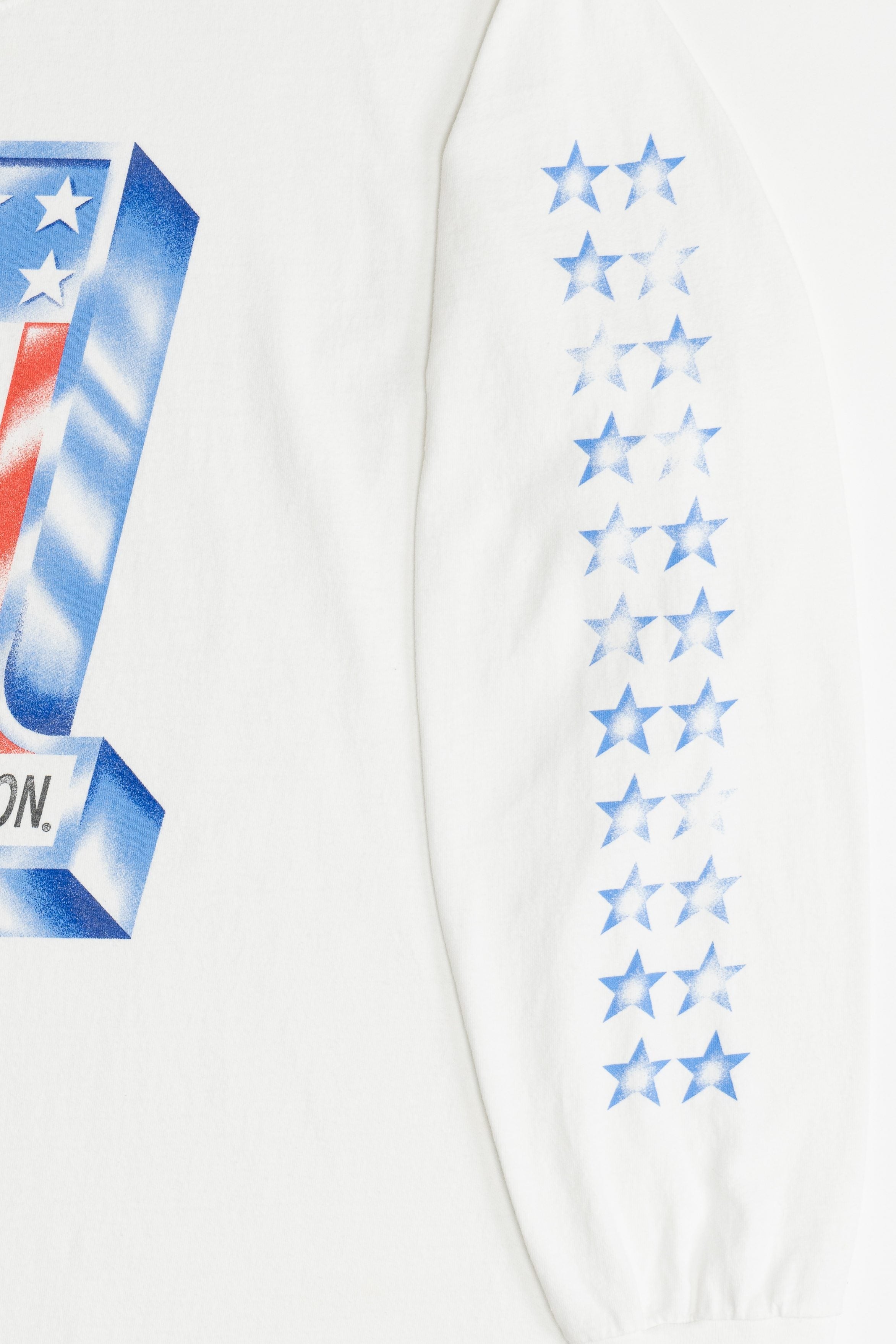 Vintage Harley Davidson #1 Stars And Stripes Long Sleeve T-Shirt (2000s)