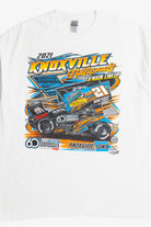 2021 Knoxville Motorsports A-Main Lineup Racing T-Shirt (2020s)