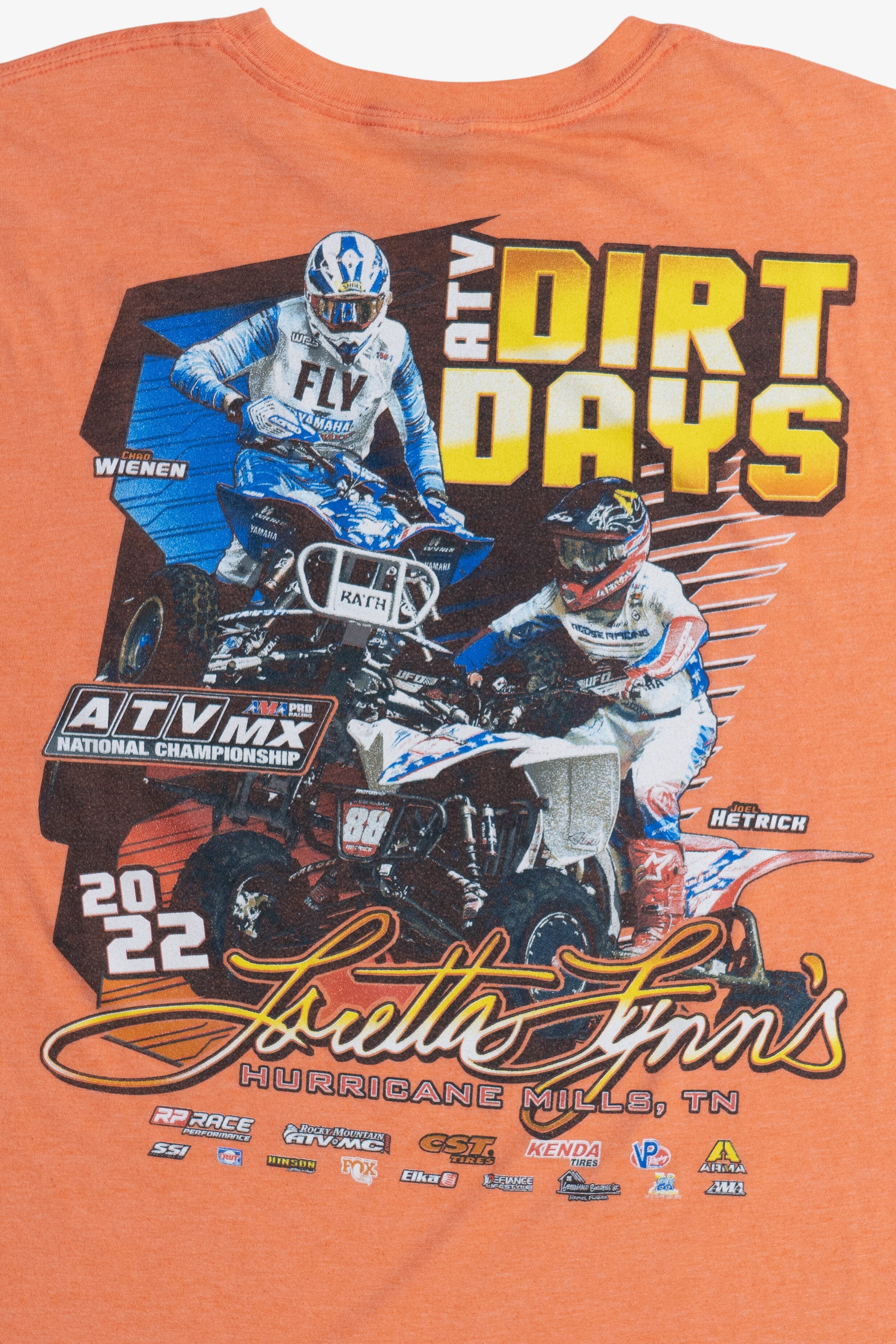 Loretta Lynn's ATV Dirt Days 2022 Racing T-Shirt (2020s)