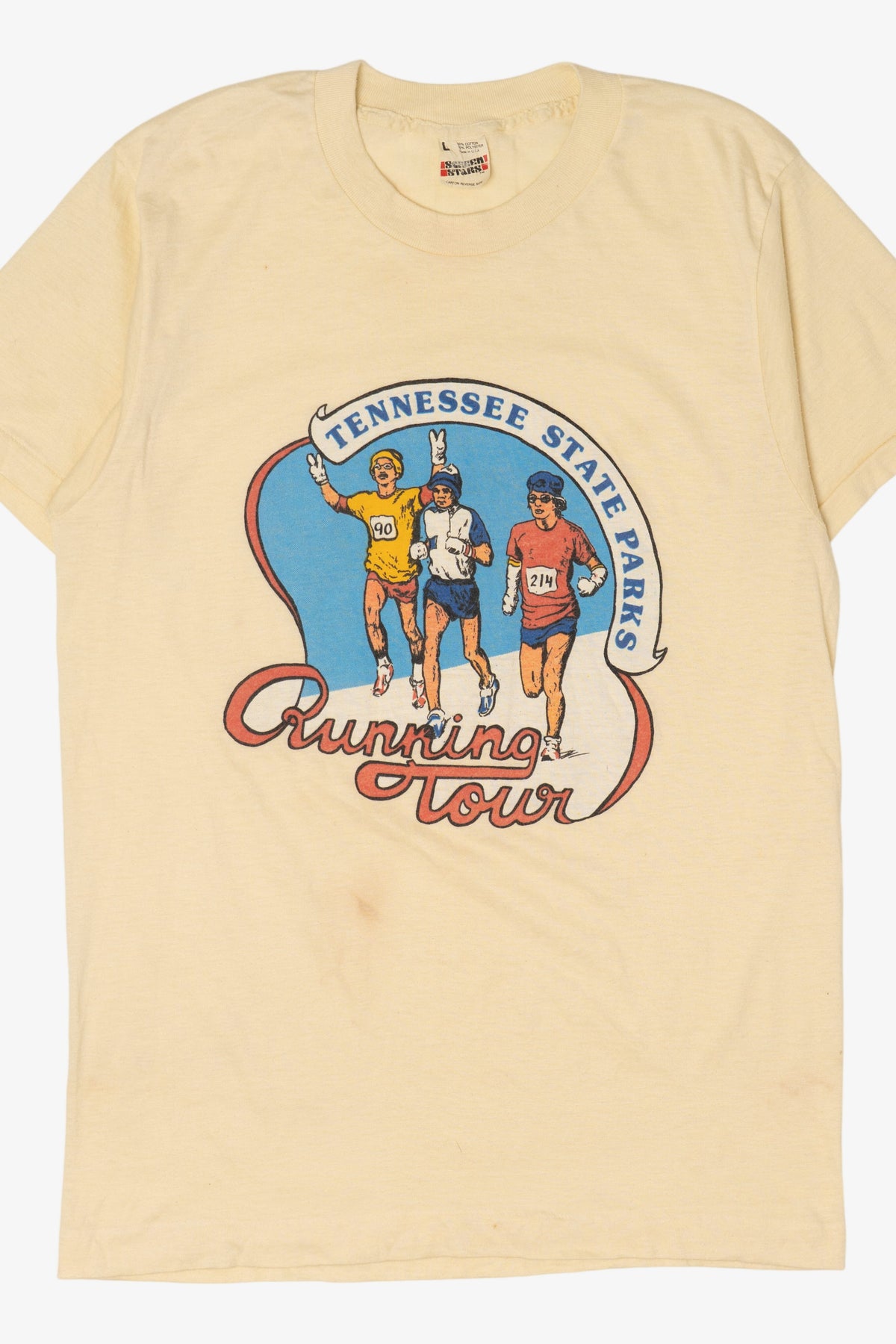 Vintage Tennessee State Parks Running Tour T-Shirt (1980s)