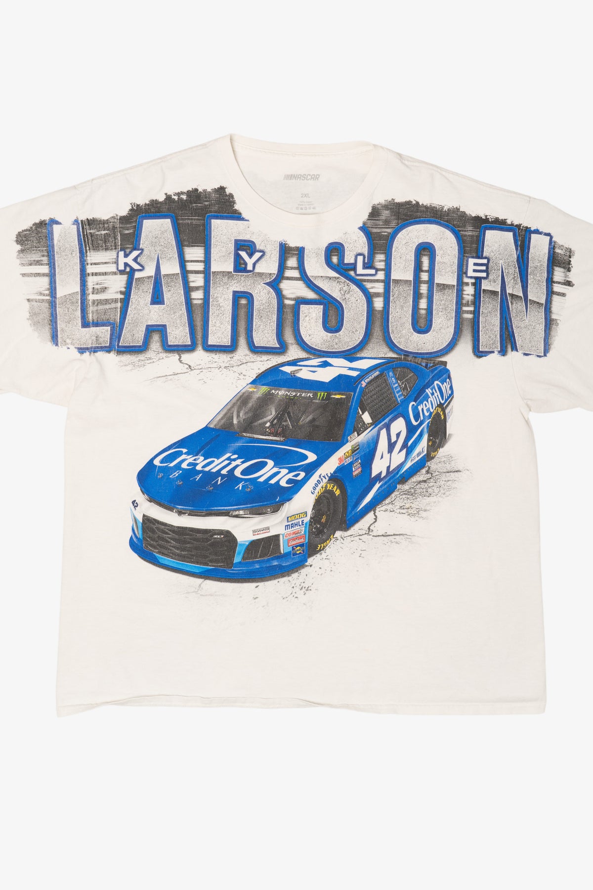 Nascar Kyle Larson Credit One #72 T-Shirt (2010s)