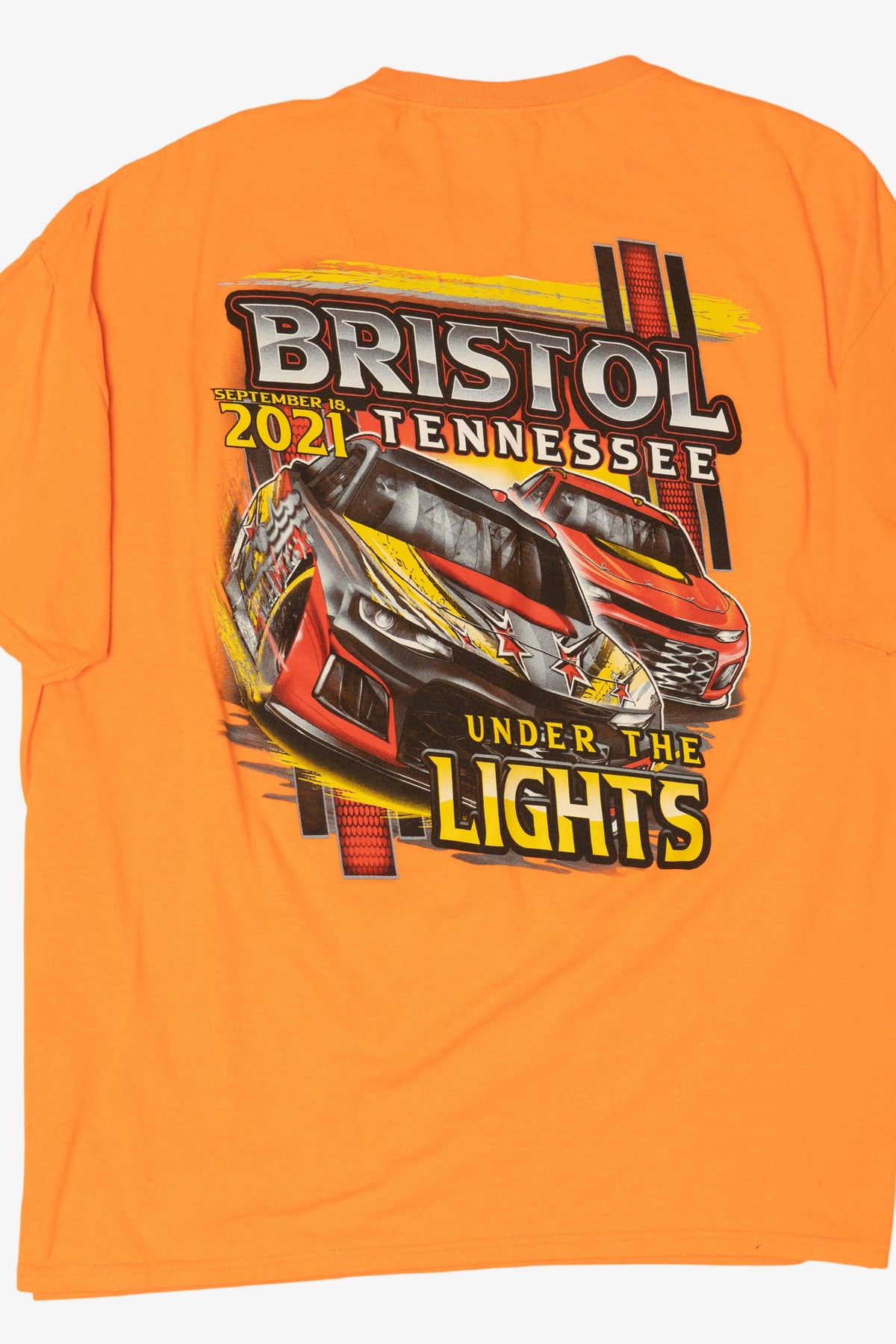 Orange "Bring On The Night" Bristol Tennessee T-Shirt (2020s)